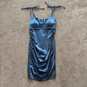Blue Cocktail Dress